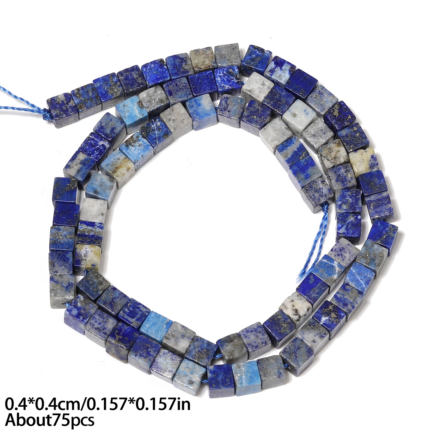 Natural Stone Cube Beads for DIY Jewelry Making